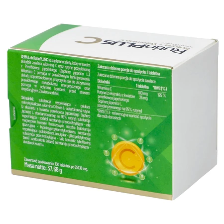 SEMA Lab Rutine Plus C, 150 tabletten