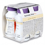 Nutricomp Drink Plus, Nährstoffgetränk, Vanillegeschmack, 4 x 200 ml
