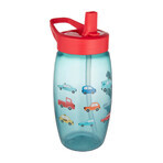 Canpol Babies, bottle with foldable spout, machine, blue, 56/618, from 4 years, 400 ml