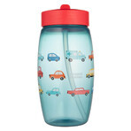 Canpol Babies, bottle with foldable spout, machine, blue, 56/618, from 4 years, 400 ml
