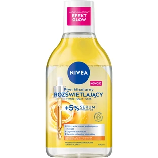 Nivea illuminating micellar lotion with 5% serum, 400 ml