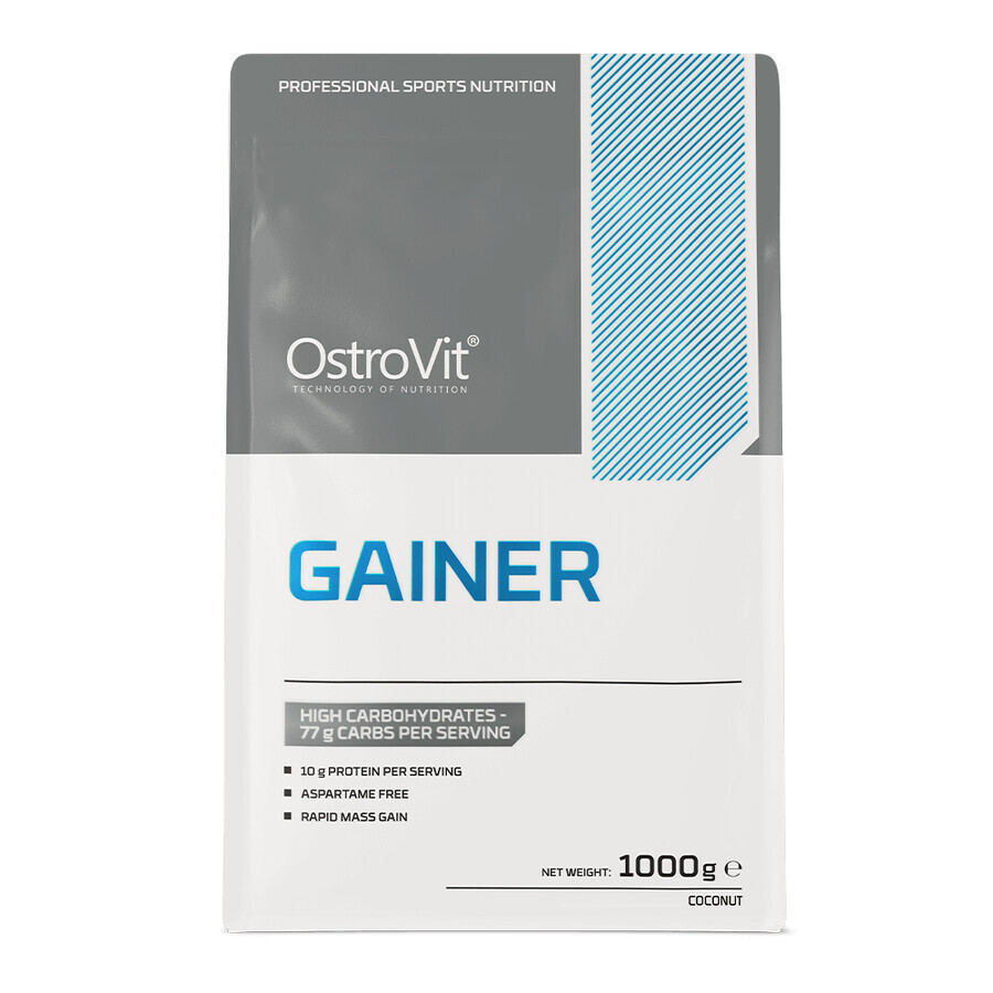 OstroVit Gainer, coconut flavor, 1000 g
