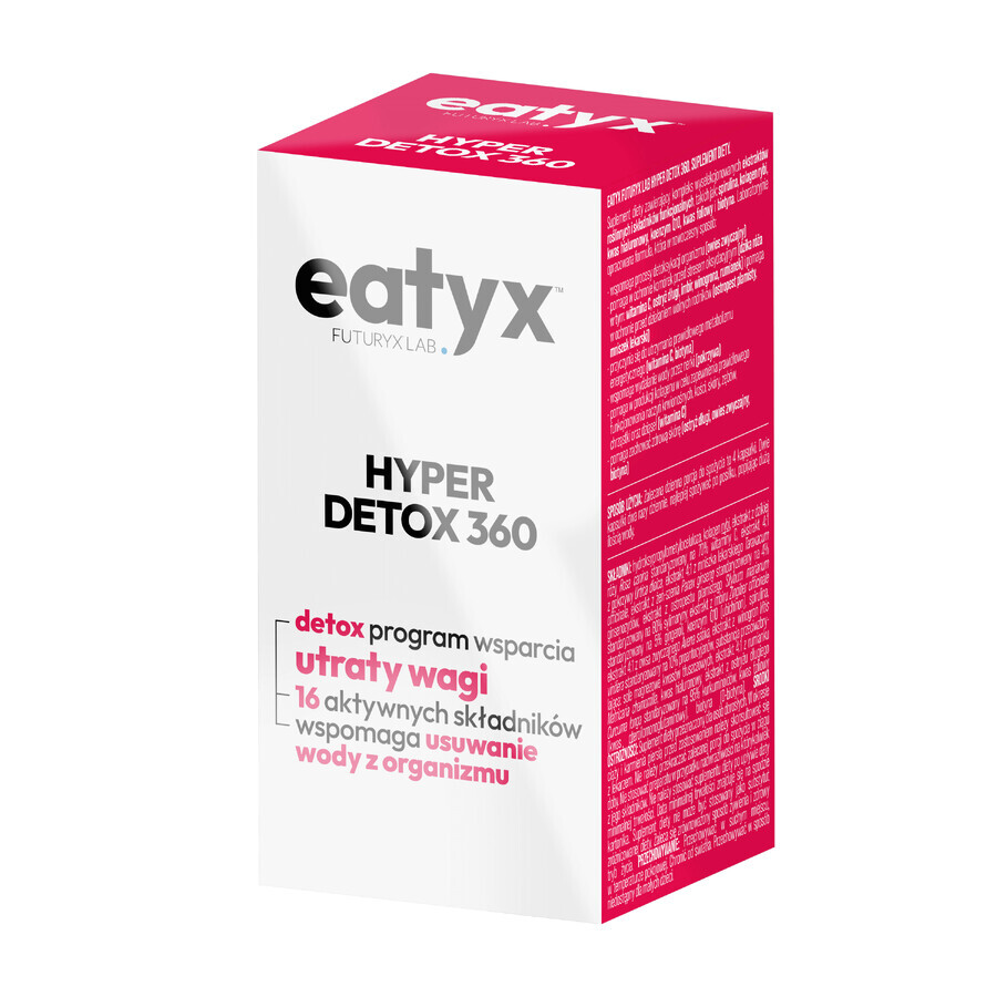 OSHEE Eatyx Futuryx Lab Hyper Detox 360, 60 capsule A BREVE DURATA