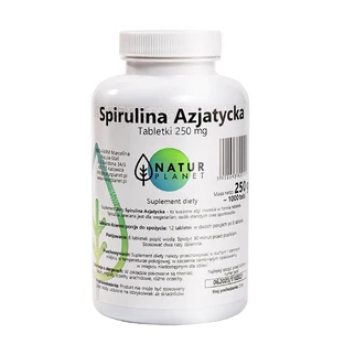 Natur Planet Spirulina, 1000 tabletten