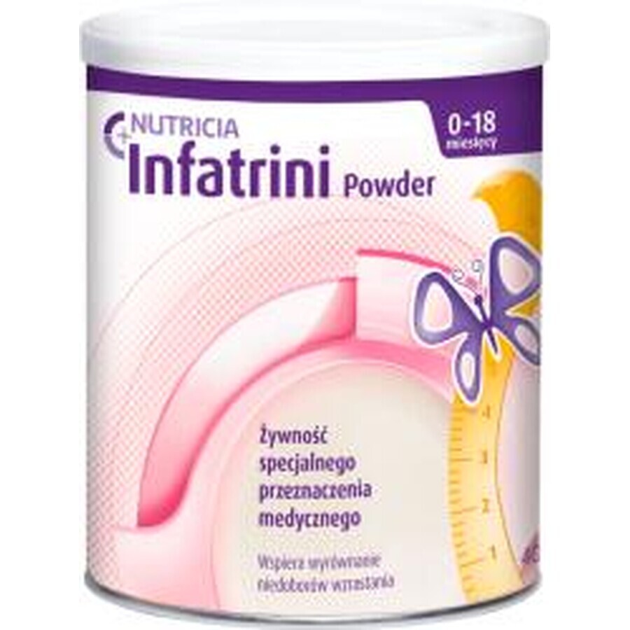 Infatrini Poeder, volledige zuigelingenvoeding, vanaf de geboorte, 400 g