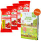 Set Crispy Natural, Crispy Strawberry, chips de fraises s&#233;ch&#233;es, 4 x 10g + livre de coloriage Near Nature free