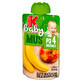 Kubuś Baby Mousse &#238;ntr-un tub, măr, banană, după 4 luni, 100 g