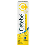 Cetebe Vitamin C 1000 + Acerola + B-Komplex, Zitronengeschmack, 20 Brausetabletten Cetebe Vitamin C 1000 + Acerola + B-Komplex, Zitronengeschmack, 20 Brausetabletten