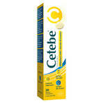 Cetebe Vitamin C 1000 + Acerola + B-Komplex, Zitronengeschmack, 20 Brausetabletten Cetebe Vitamin C 1000 + Acerola + B-Komplex, Zitronengeschmack, 20 Brausetabletten