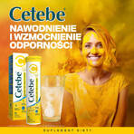 Cetebe Vitamin C 1000 + Acerola + B-Komplex, Zitronengeschmack, 20 Brausetabletten Cetebe Vitamin C 1000 + Acerola + B-Komplex, Zitronengeschmack, 20 Brausetabletten