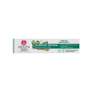 Ayouthveda Natuurlijke Ayurveda Whitening Tandpasta met Gember en Munt, 100 g