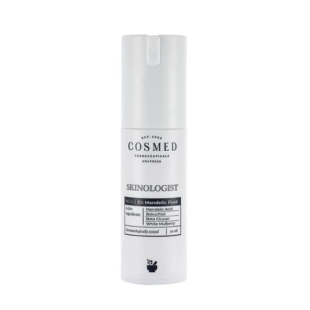 Cosmed Skinologist, sérum à l'acide mandélique 5% et au bacchio, 30 ml