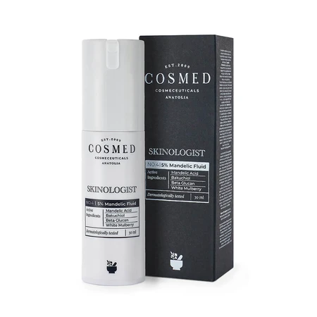 Cosmed Skinologist, sérum à l'acide mandélique 5% et au bacchio, 30 ml