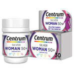 Centrum Woman 50+ set, 2 x 30 comprimés + Corega, sac cosmétique de voyage gratuit Centrum Woman 50+ set, 2 x 30 comprimés + Corega, sac cosmétique de voyage gratuit