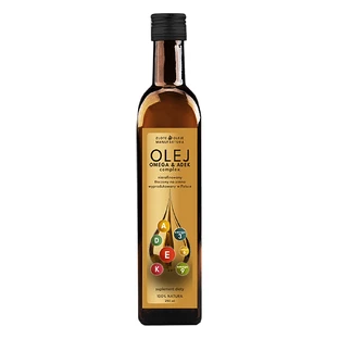 Goldfarmex Golden Oils Huile Omega&ADEK, pressée à froid, non raffinée, 250 ml