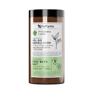 Vis Plantis Pharma Care, Regenerationssalz für Füße, Grüner Tee + Harnstoff, 560 g
