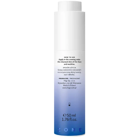 Hagi Aqua Zone, nährende und feuchtigkeitsspendende Nachtcreme, regenerationsbedürftige Haut, 50 ml