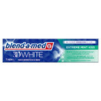 Blend-a-med 3D White toothpaste, Extreme Mint Kiss, 75 ml SHORT DATE