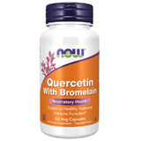 Now Foods Quercetine met Bromelaïne, quercetine en bromelaïne, 60 veganistische capsules