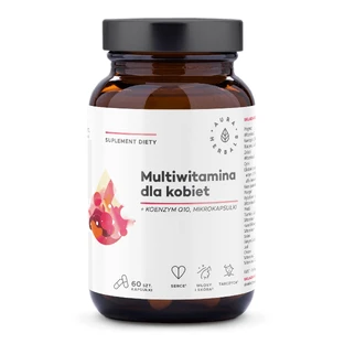 Aura Herbals Multivitaminas para la Mujer, microcápsulas, 60 cápsulas