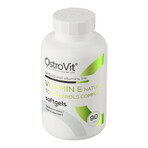 OstroVit Vitamin E Natural Tocopherols Complex Softgels, 90 capsules