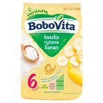 Set BoboVita Porridge di riso, banana, senza latticini, senza glutine, dopo 6 mesi, 3 x 180 g + mousse in tubo, mousse di banana con mango e cocco, 2 x 80 g gratis Set BoboVita Porridge di riso, banana, senza latticini, senza glutine, dopo 6 mesi, 3 x 180 g + mousse in tubo, mousse di banana con mango e cocco, 2 x 80 g gratis
