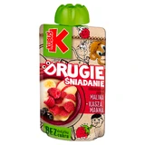 Kubuś Mousse Drugie Śniadanie, apple, banana, chokeberry, semolina, 100 g