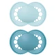MAM Original, fopspeen, silicone, orthodontisch, mat onbedrukt, jongen, 6-16 maanden, 2 stuks