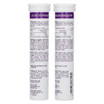 SEMA Lab Elektrolyte, tropischer Fruchtgeschmack, 20 Brausetabletten + SEMA Lab Magnesium + B6, Grapefruitgeschmack, 20 Brausetabletten VERPACKUNG