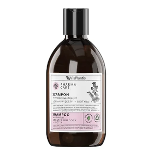 Vis Plantis Pharma Care, shampooing contre la chute des cheveux, bardane + biotine, 500 ml