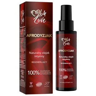 B4Love Aphrodisiac, huile intime naturelle et régénérante, 70 ml