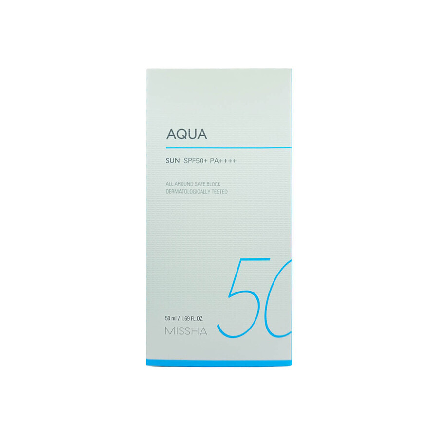 Missha All Around Safe All Around Safe Block Aqua Sun Protection Cream, SPF 50+, 50 ml