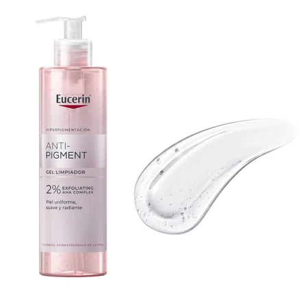 Eucerin Anti-Pigment Facial Cleansing Gel with exfoliating AHA acids 2%, 400 ml