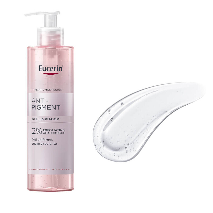 Eucerin Anti-Pigment Facial Cleansing Gel with exfoliating AHA acids 2%, 400 ml