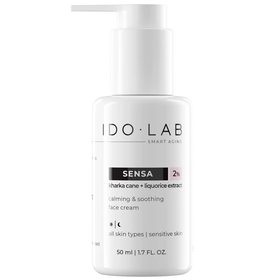 Ido Lab Sensa crema lenitiva per pelli sensibili e vascolari, 50 ml