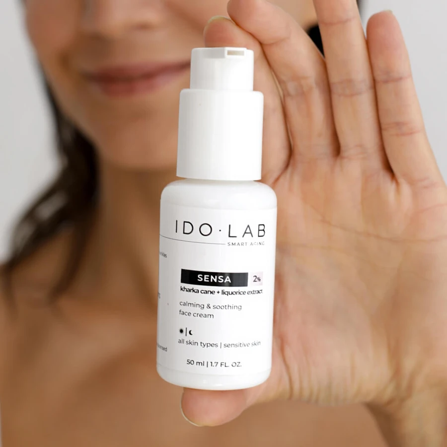 Ido Lab Sensa crema lenitiva per pelli sensibili e vascolari, 50 ml