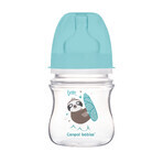 Canpol Babies EasyStart set, anti-colic bottle, from birth, 120 ml + anti-colic bottle, 3-6 months, 240 ml + bottle and teat cleaner, 500 ml for 1 penny