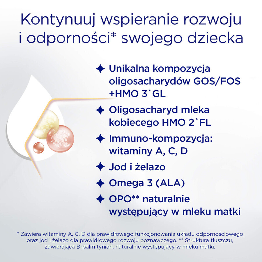 Set Bebilon Profutura DuoBiotik 5, formula nutriente a base di latte per bambini in età prescolare, 3 x 800 g + Mustela Bebe Enfant, gel lavante nutriente, 300 ml in omaggio