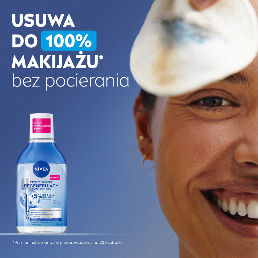 Nivea regenererende micellaire lotion met 5% serum, 400 ml