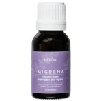 Hebda essential oil blend for migraine, 15 ml