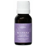 Hebda essential oil blend for migraine, 15 ml