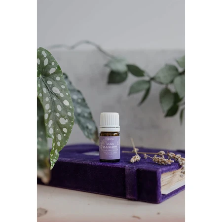 Hebda essential oil blend for migraine, 15 ml