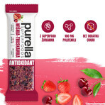 Purella Superfoods Antioxidant Bar, cherry-strawberry, 40 g