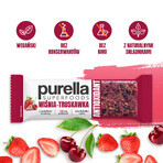 Purella Superfoods Antioxidant Bar, cherry-strawberry, 40 g