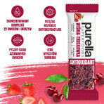 Purella Superfoods Antioxidant Bar, cherry-strawberry, 40 g