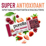 Purella Superfoods Antioxidant Bar, cherry-strawberry, 40 g