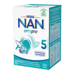 Set Nestlé NAN Optipro 5, lait modifié Junior pour enfants de plus de 2,5 ans, 4 x 650 g Set Nestlé NAN Optipro 5, lait modifié Junior pour enfants de plus de 2,5 ans, 4 x 650 g