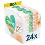 Pampers Harmonie Protect & Care, vochtige doekjes, 24 x 44 stuks GEBROKEN VERPAKKING Pampers Harmonie Protect & Care, vochtige doekjes, 24 x 44 stuks GEBROKEN VERPAKKING