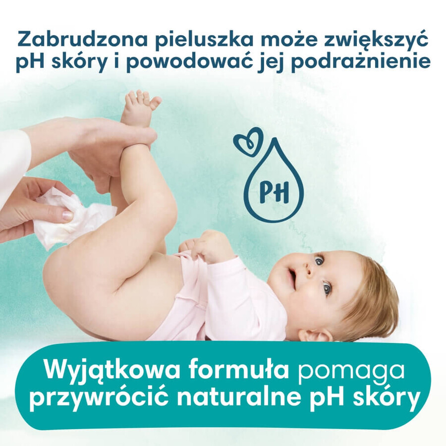 Pampers Harmonie Protect & Care, vochtige doekjes, 24 x 44 stuks GEBROKEN VERPAKKING