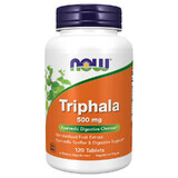 Now Foods Triphala, 120 veganistische tabletten